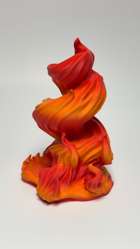 Burning Roll Dice Tower