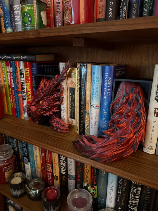 Inferno Dragon Book Nook