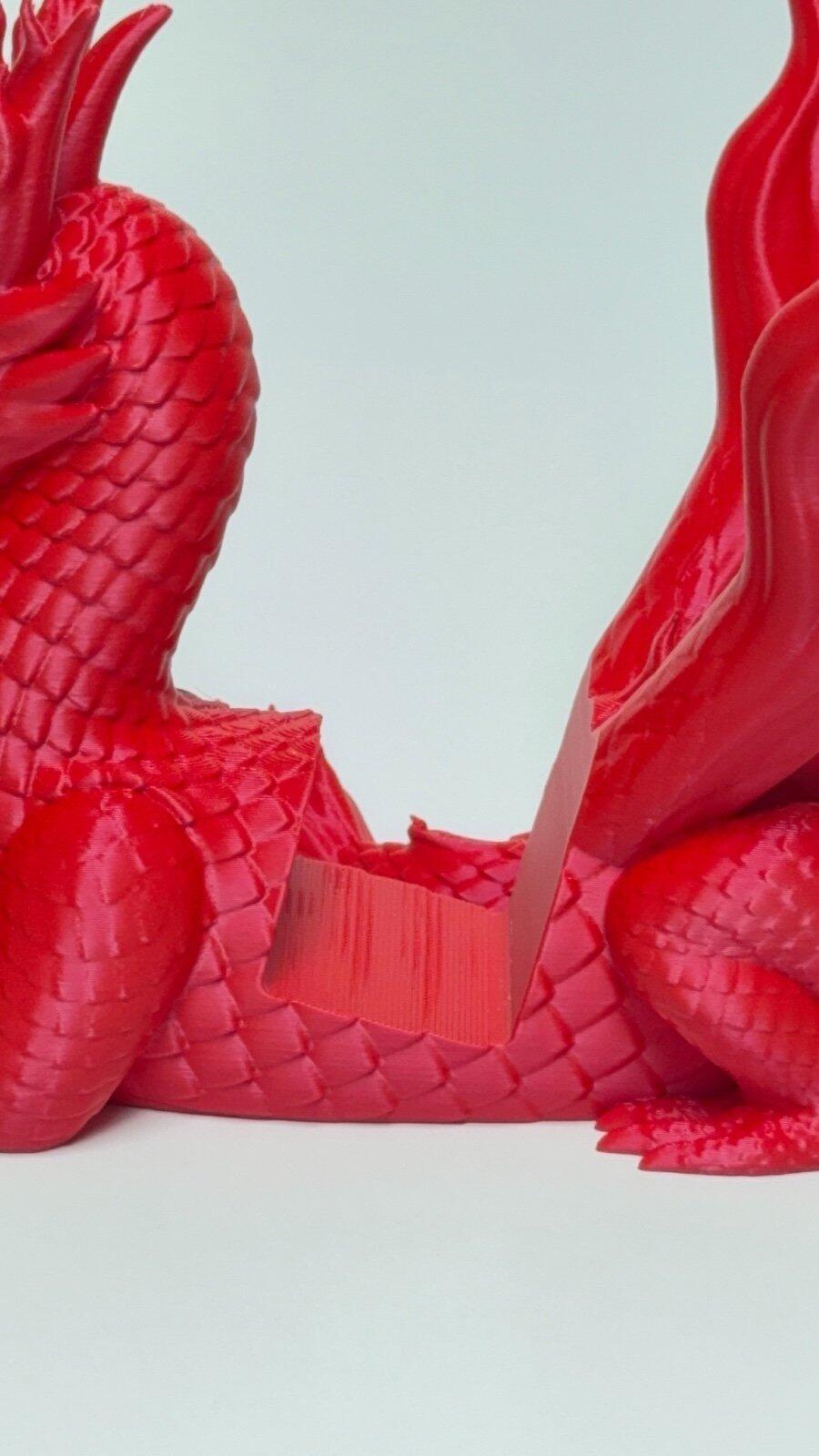 Dragon Book & Tablet Display Stand – 3D Printed, Custom Fit