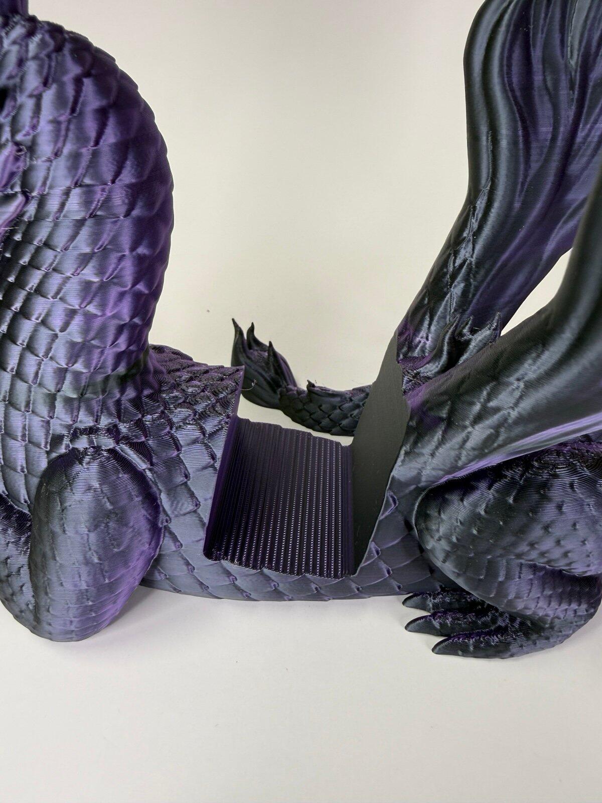 Dragon Book & Tablet Display Stand – 3D Printed, Custom Fit