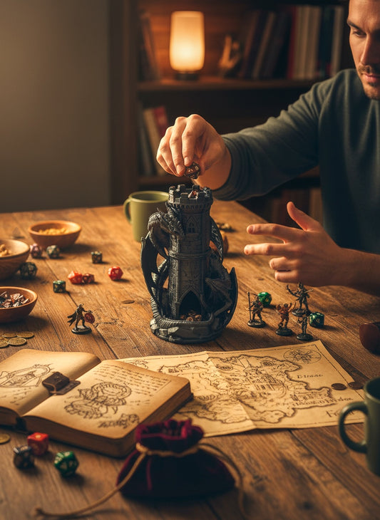 Twin Fates Dice Tower