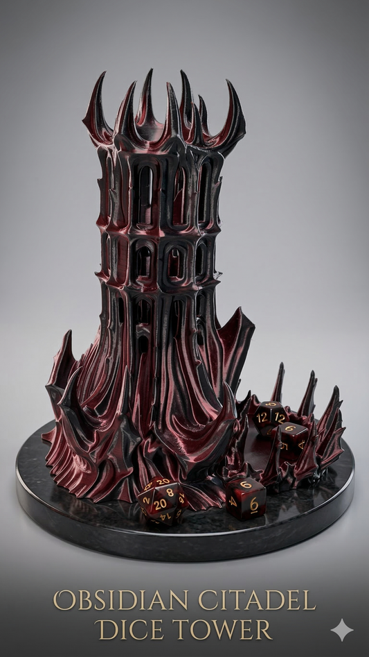 Obsidian Citadel Dice Tower