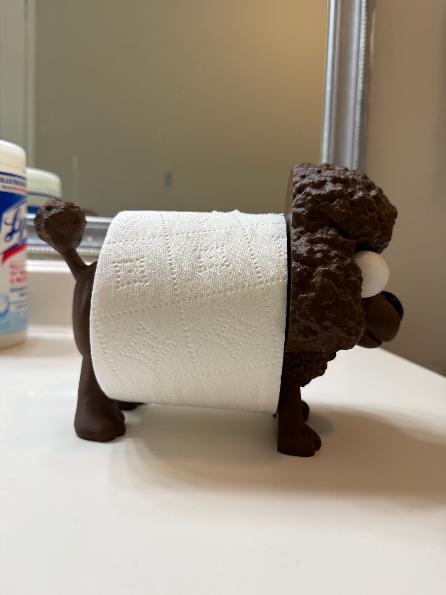 Poo-Poodle Toilet Paper Holder
