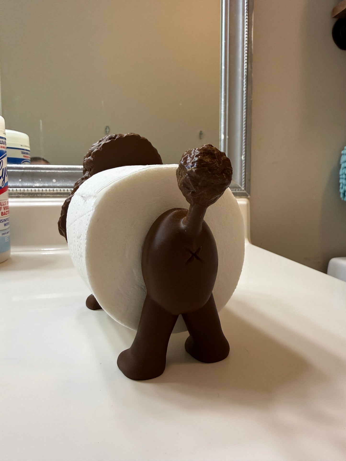 Poo-Poodle Toilet Paper Holder