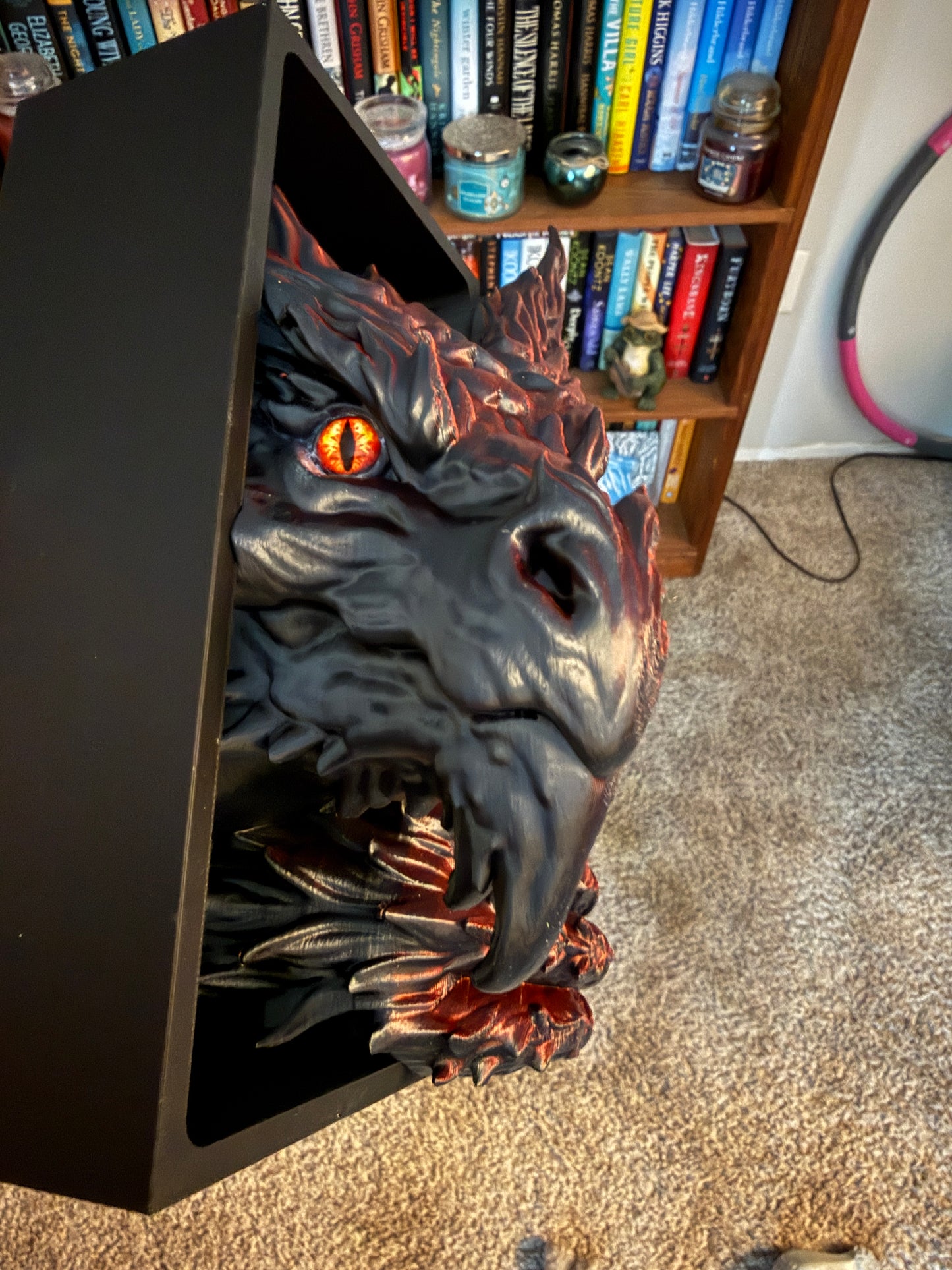 Inferno Dragon Book Nook