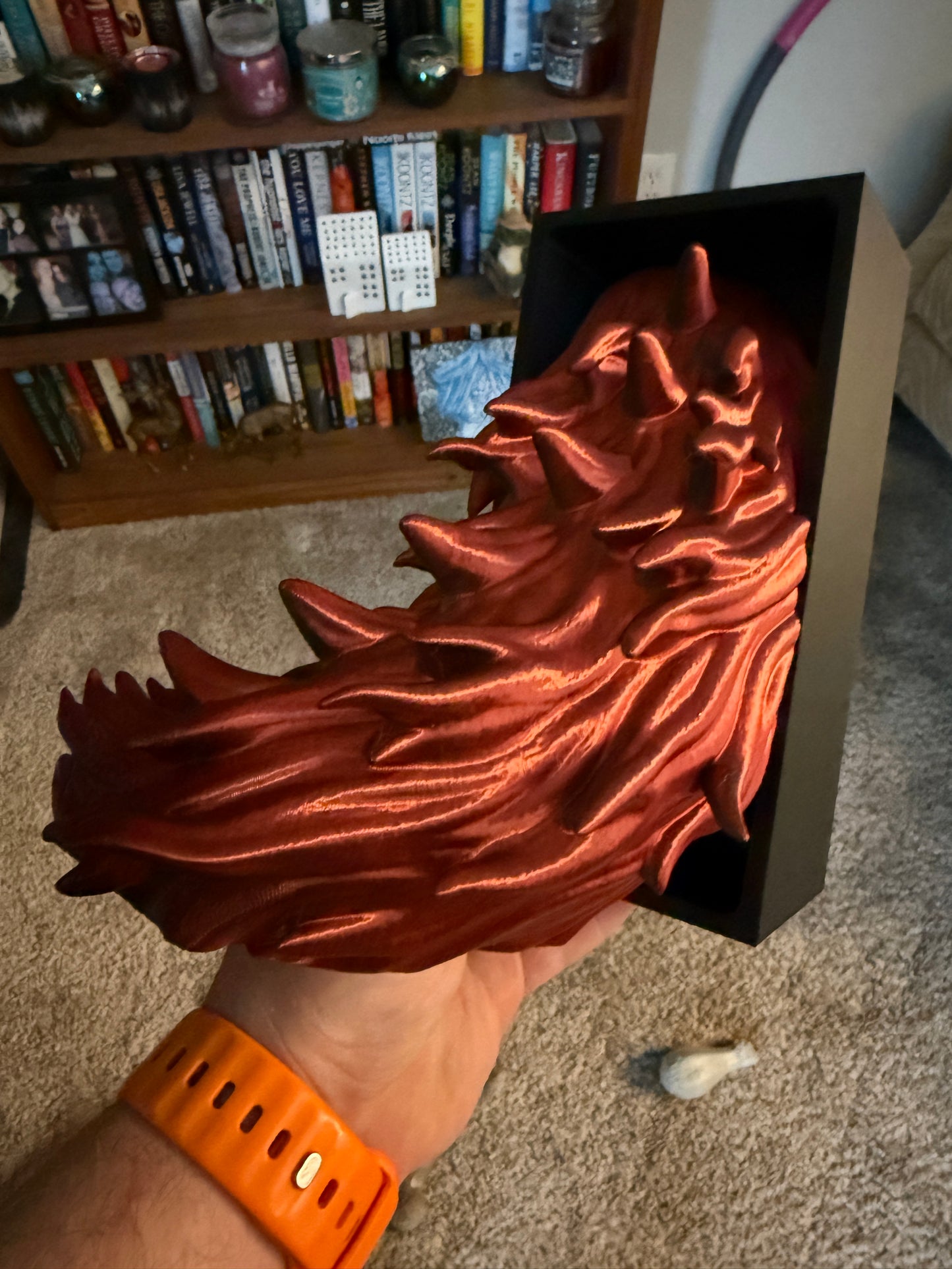 Inferno Dragon Book Nook