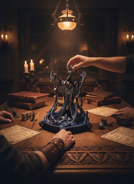 Behold the Wizard Dice Tower