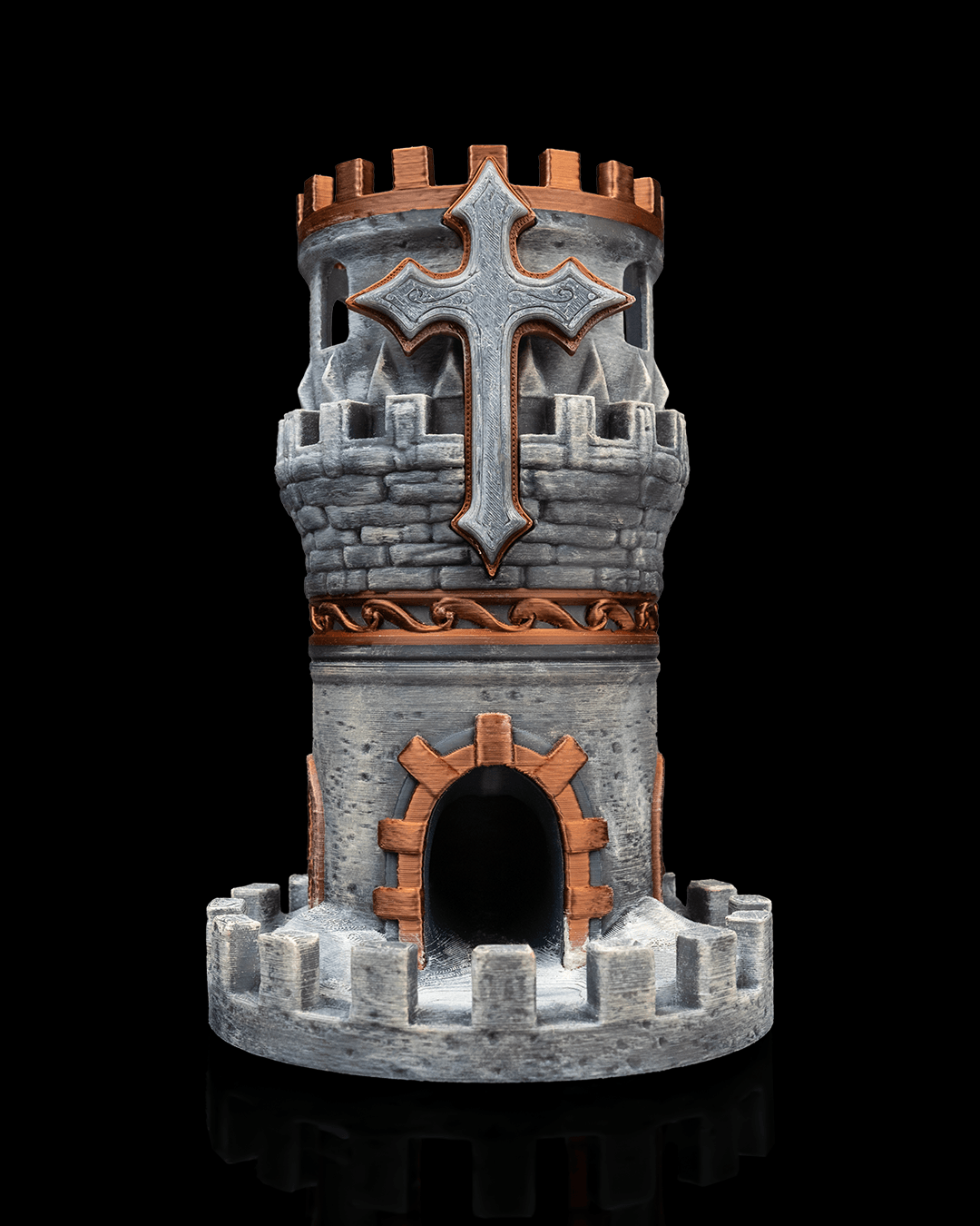 Tower of the Valiant - Can Holder and Dice Tower