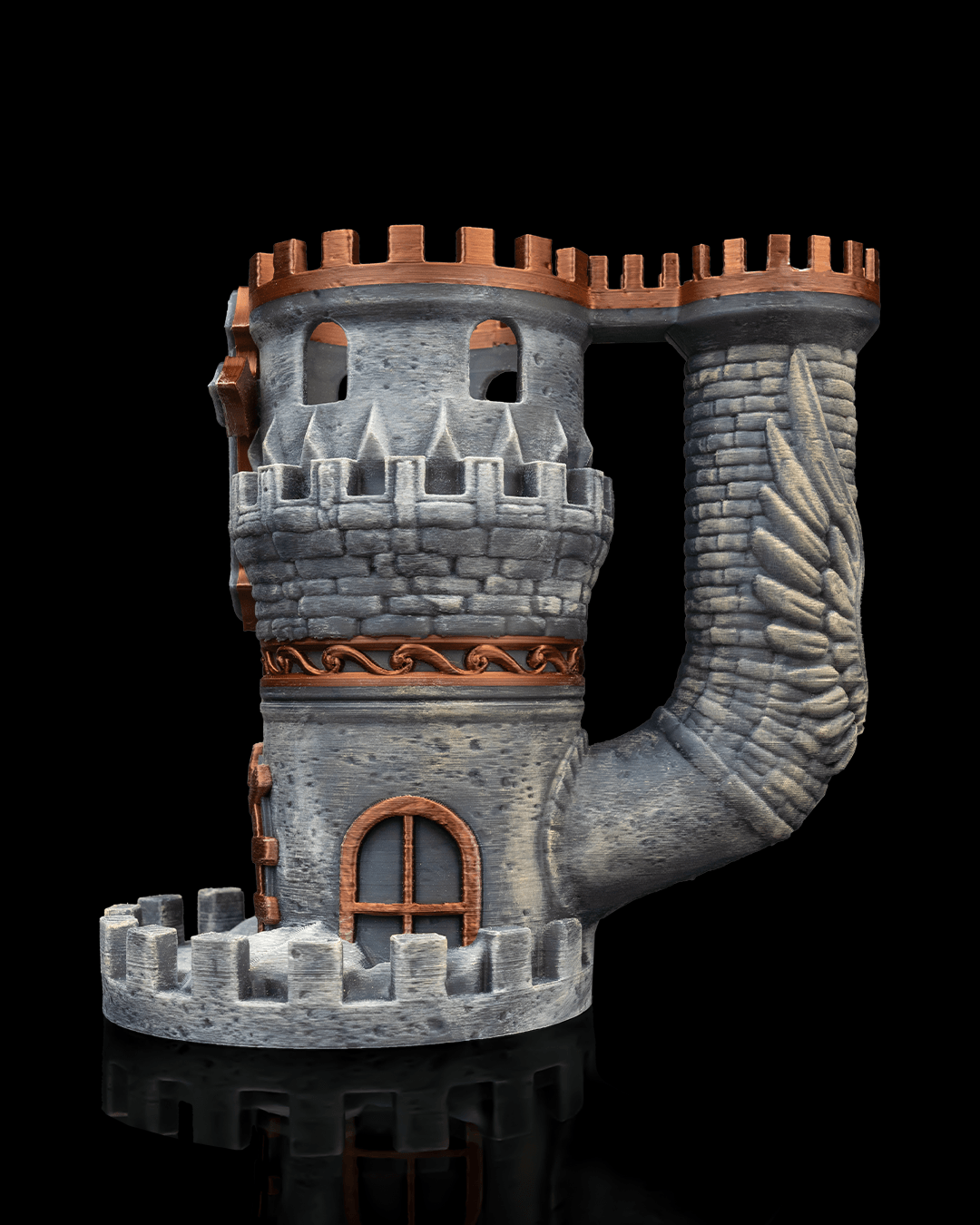 Tower of the Valiant - Can Holder and Dice Tower