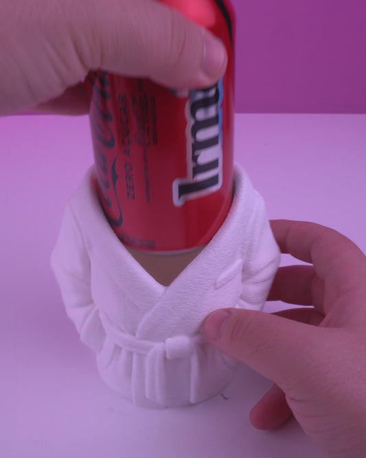 Bathrobe Can Holder